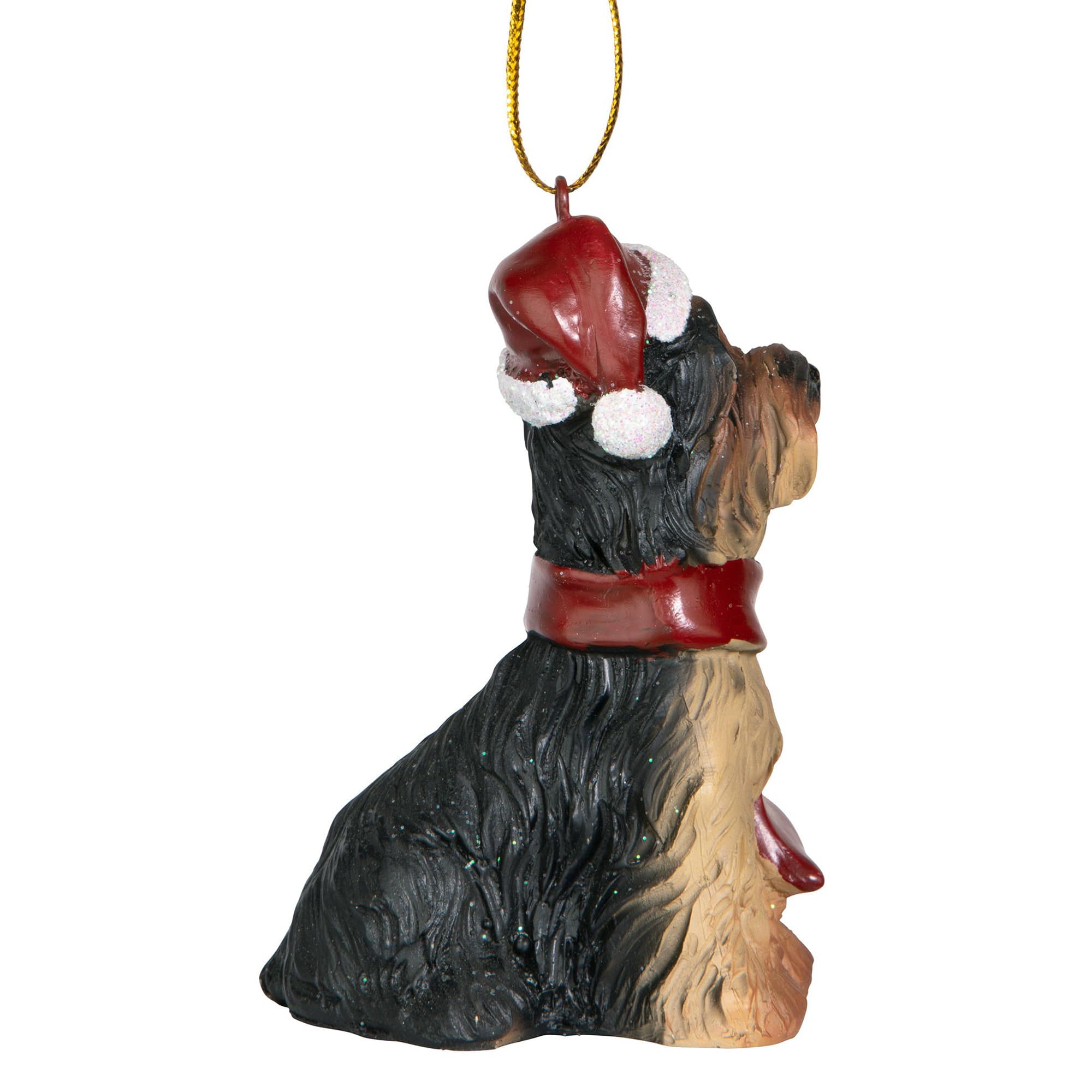 3.5" Yorkshire Terrier Holiday Dog Ornament